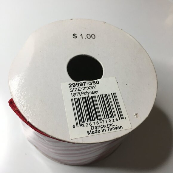 5 Rolls Wired Christmas Ribbon - Picture 6 of 13